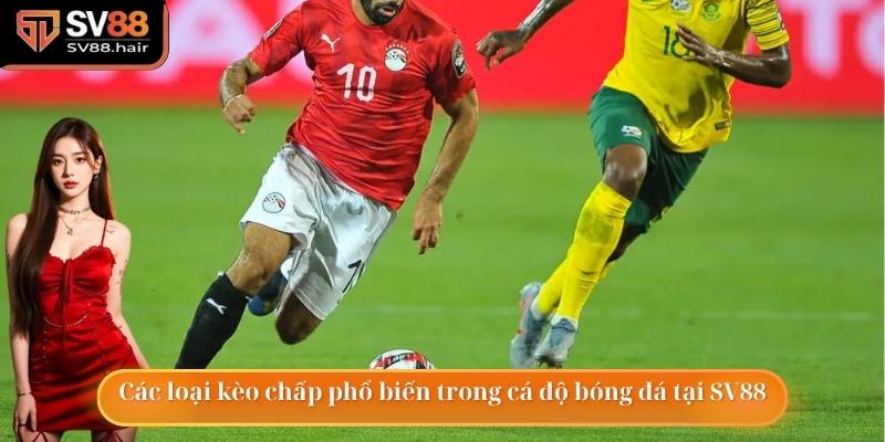 Các loại kèo chấp phổ biến trong cá độ bóng đá tại SV88