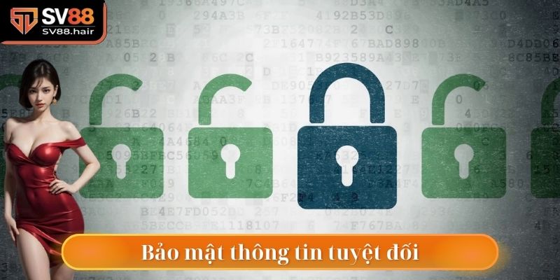 Cam kết bảo mật 100% đối với thông tin hội viên cung cấp